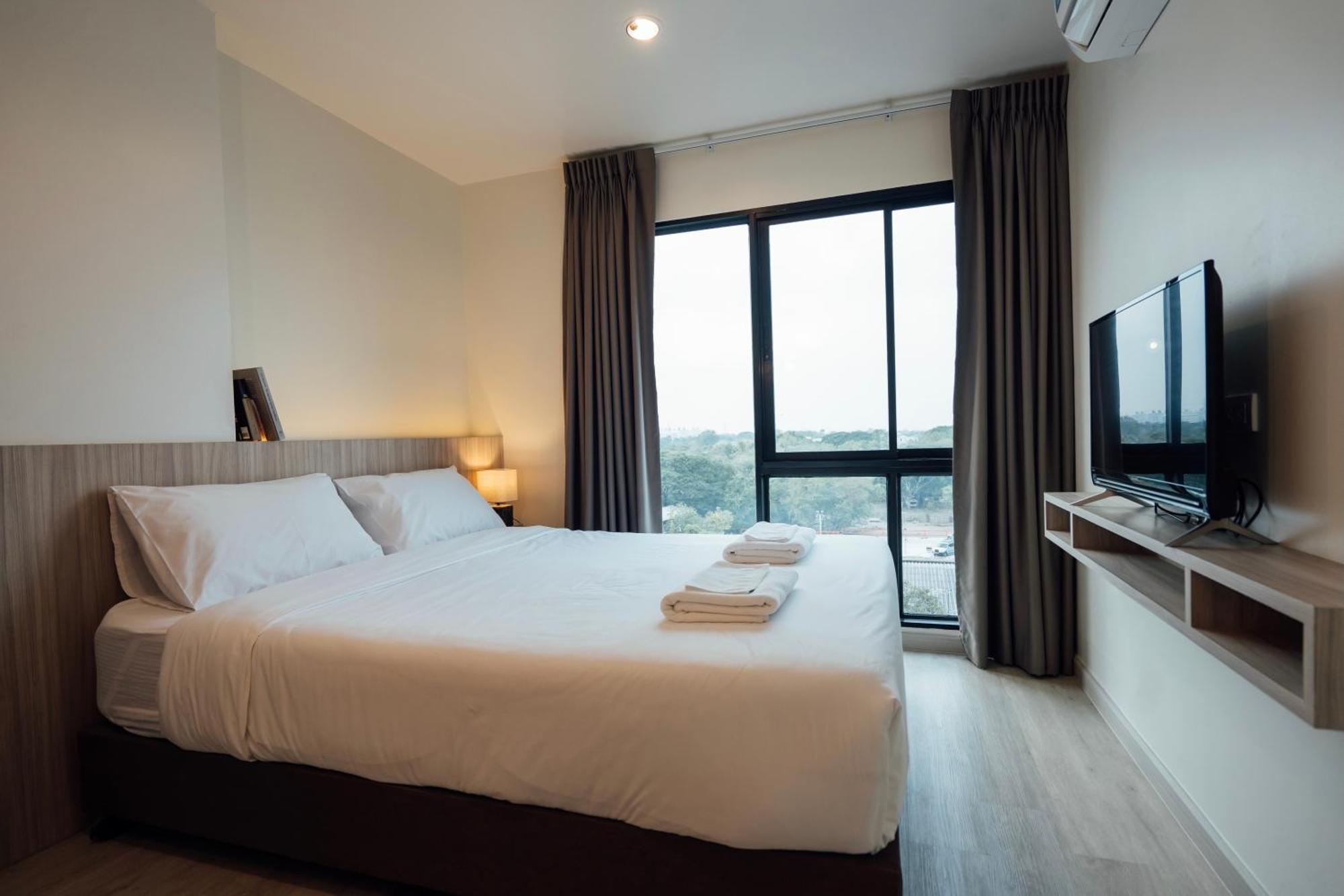 Apartamento Theview Chaengwattana14 เดอะวิวแจ้งวัฒนะ14 Bangkok Exterior foto