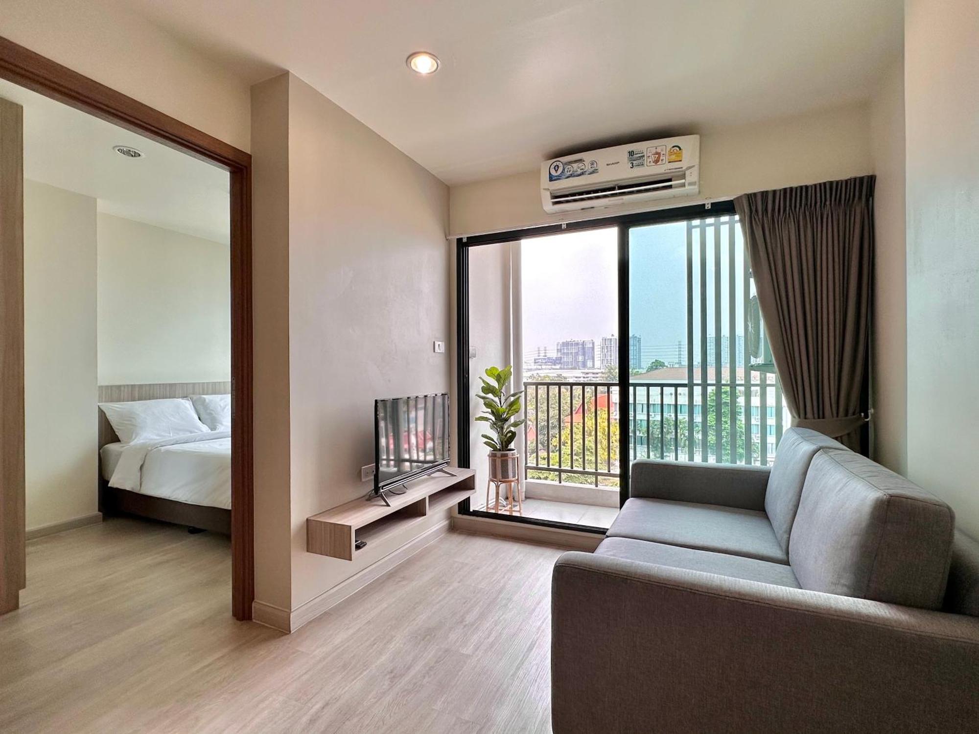 Apartamento Theview Chaengwattana14 เดอะวิวแจ้งวัฒนะ14 Bangkok Exterior foto