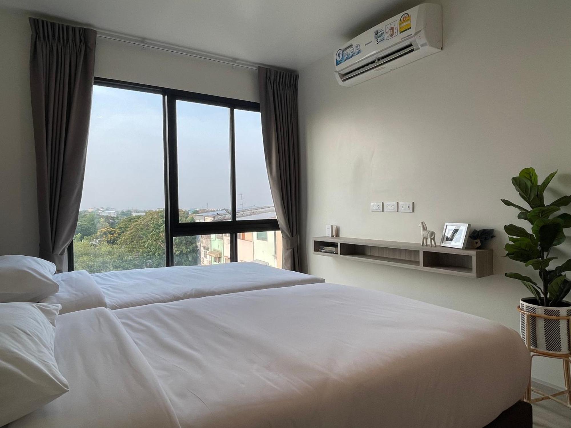 Apartamento Theview Chaengwattana14 เดอะวิวแจ้งวัฒนะ14 Bangkok Exterior foto